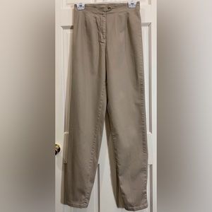 Moda International beige cotton pants